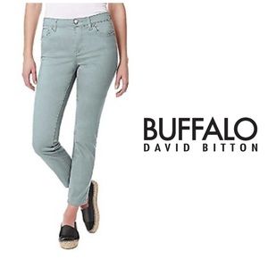 Buffalo Mid-Rise Stretch Skinny Ankle Glazer Jeans